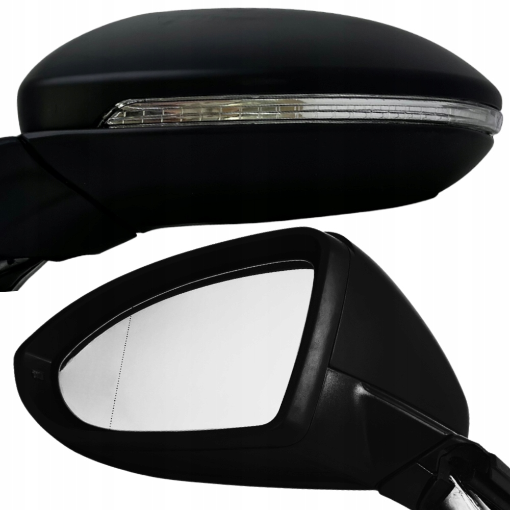 Levé Zrcátko Vw Golf 7 Elektricky Ovládané Vyhřívané 6-PIN 2013-2022