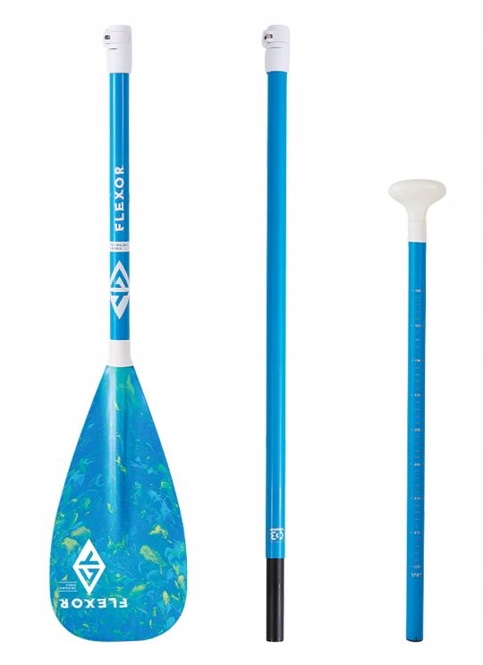 3-DÍLNÉ Pádlo Pagaj Pro Paddleboardy Flexor Aquatone 160-225 cm Lehké