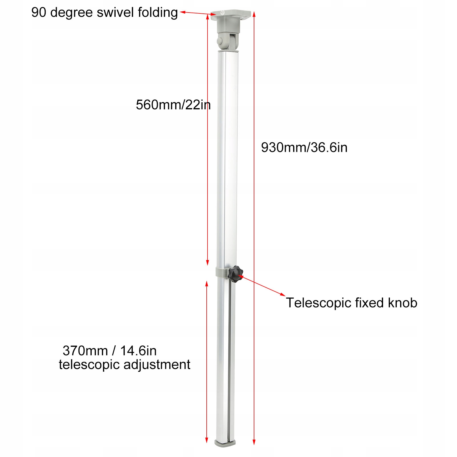 NOGA PODPOROWA STOŁU SKŁADANA Kod producenta Kuiers