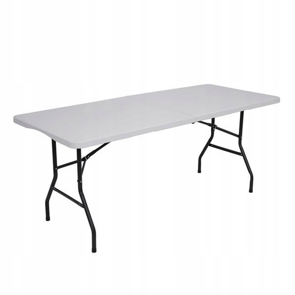 Stół Ogrodowy Cateringowy Składany Bankietowy Turystyczny Duży 180x74 cm