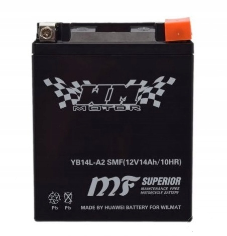 Akumulátor Pro Motocyklový Skútr Quada 12V 14 Ah