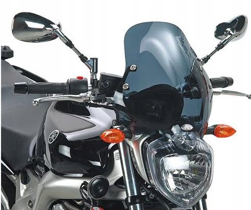 Szyba YAMAHA FZ6 (04-06) 35 X 36 CM PRZYCIEMNIANA (BEZ MOCOWAŃ)