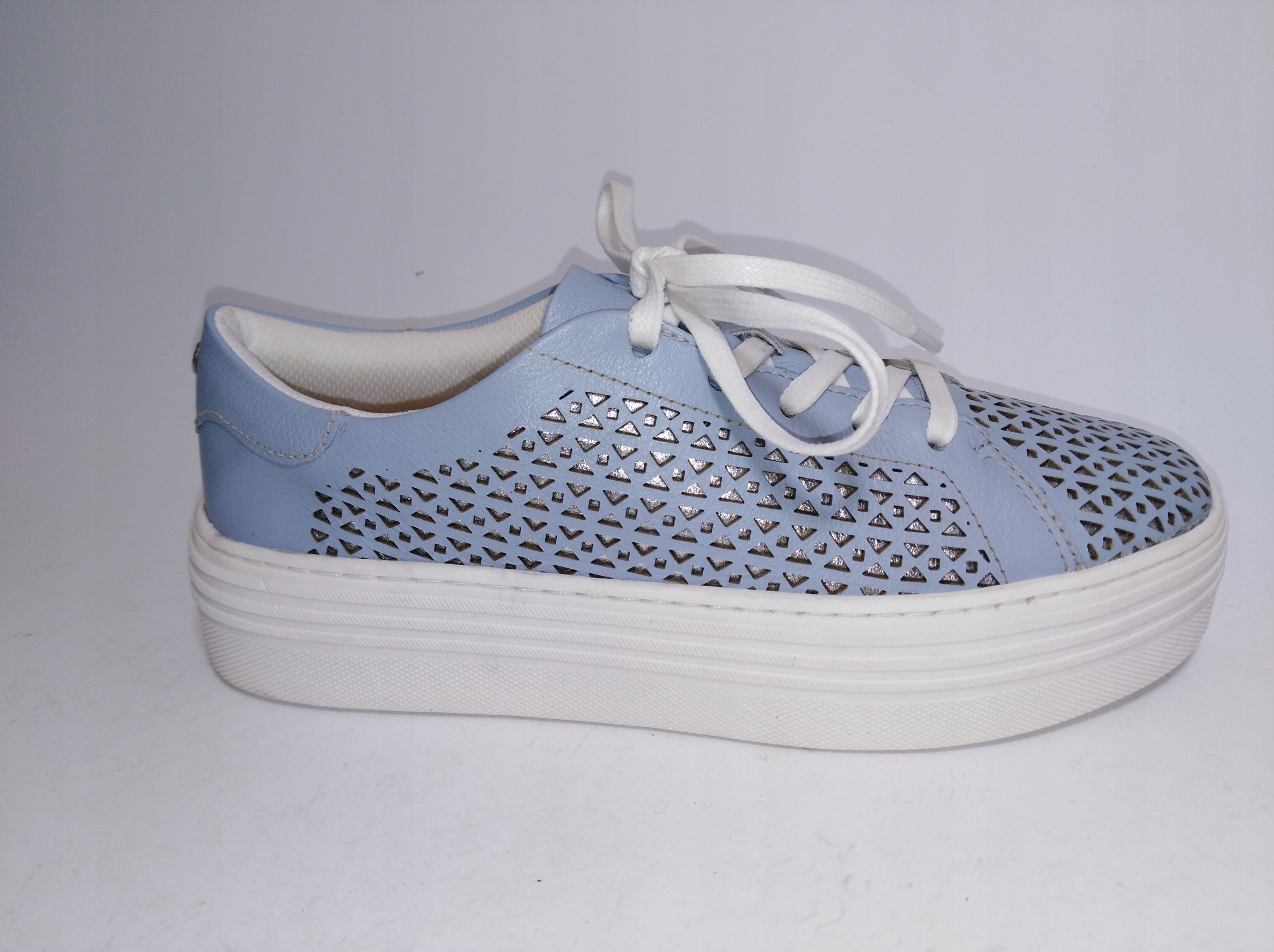 Kožené tenisky Bottero Modré 321503 r38