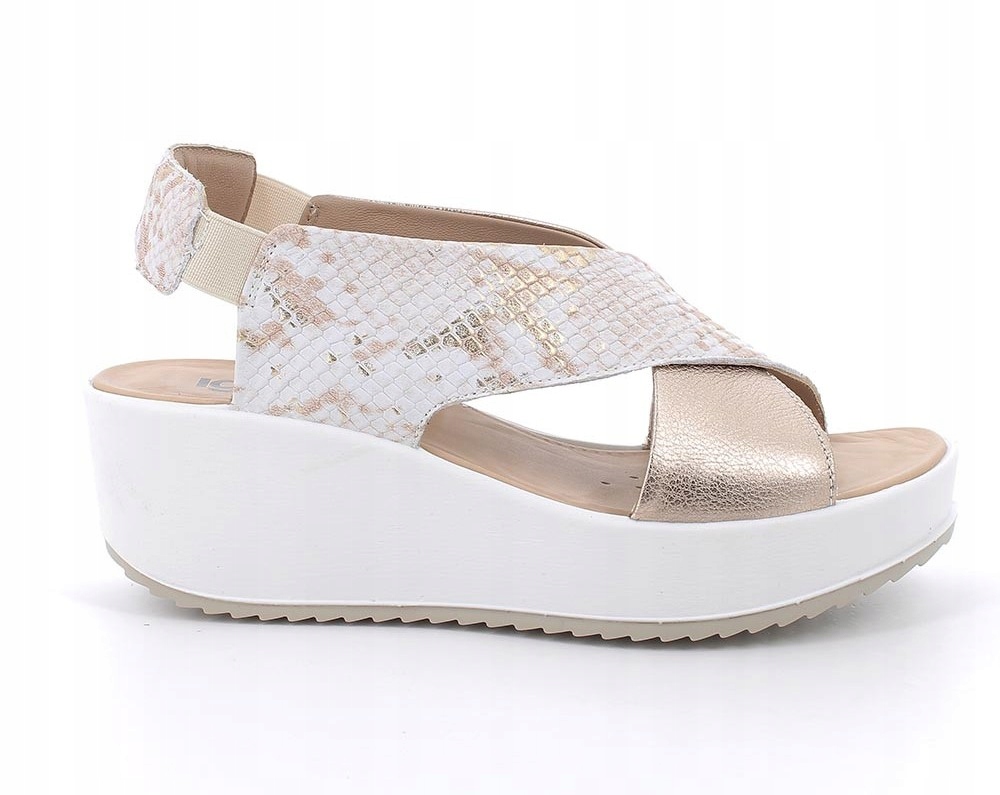 Kožené sandály na platformě Igi&Co 7665755 vel. 40