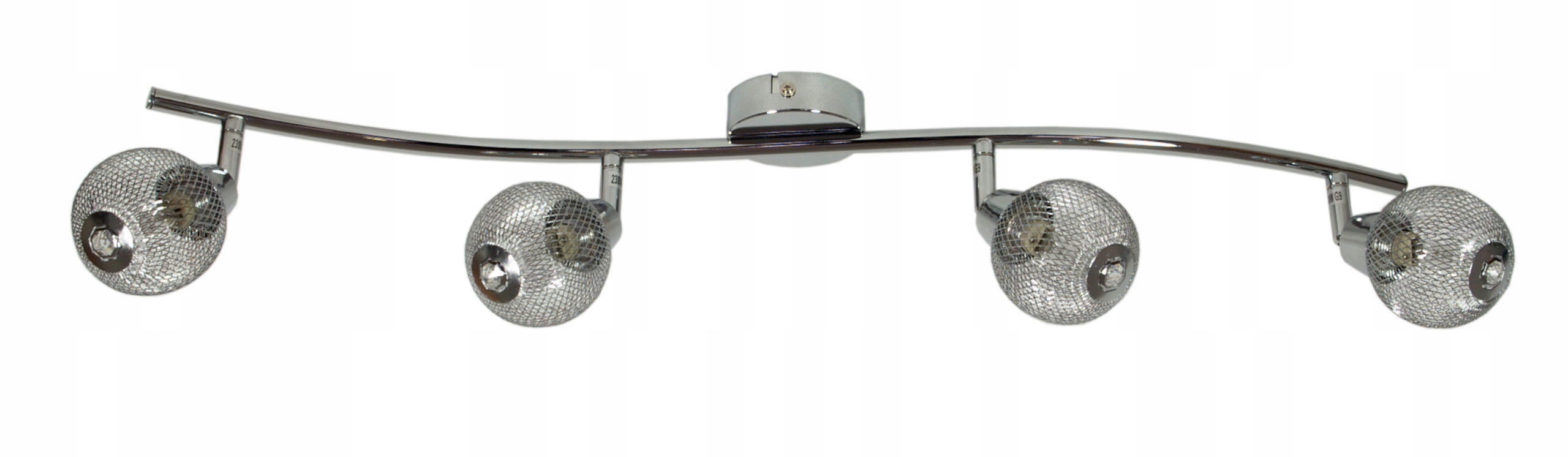 Lampa s krystaly 4XG9 Novel Candellux
