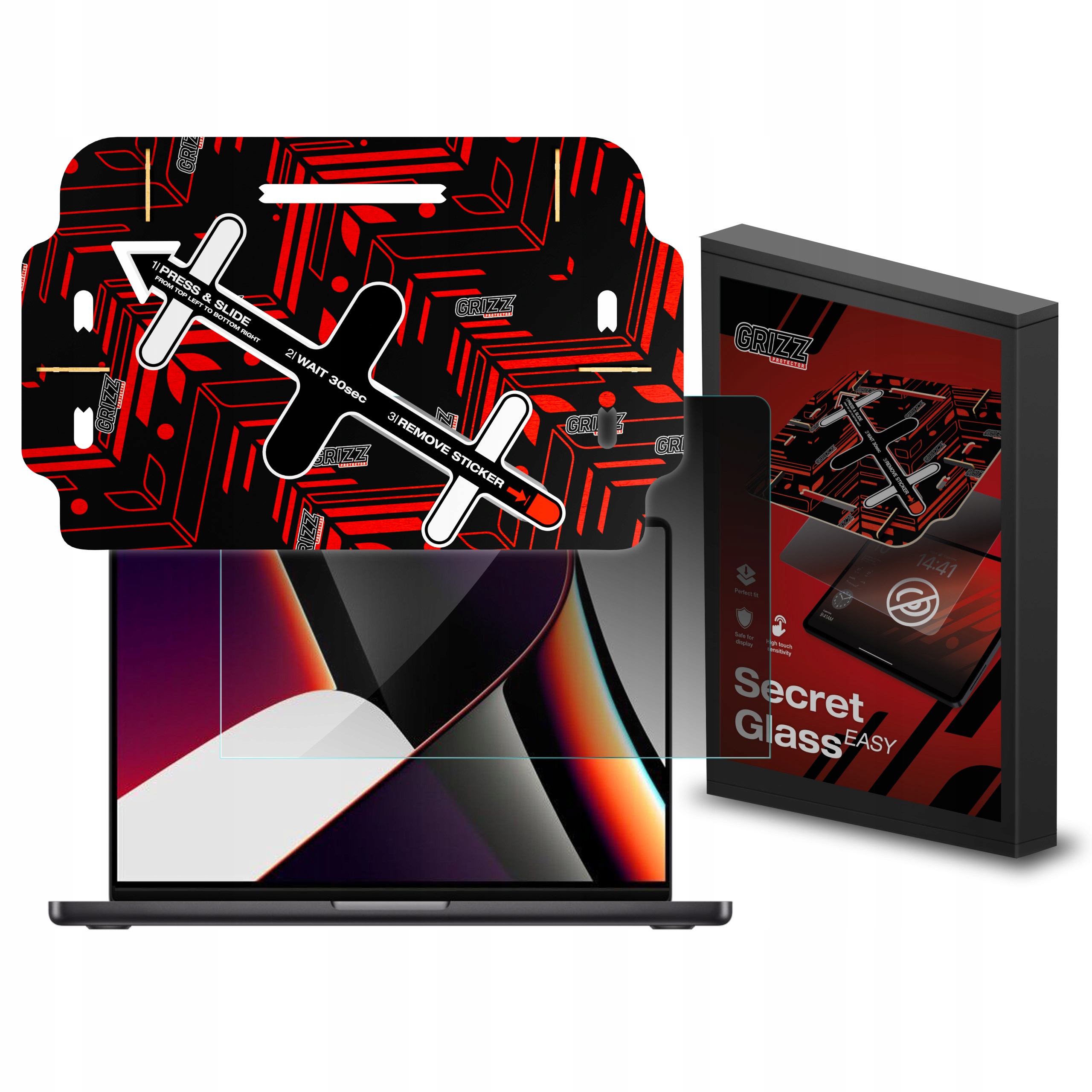 Privatizační sklo s aplikátorem pro Apple MacBook Pro 14" M5 Max 2026