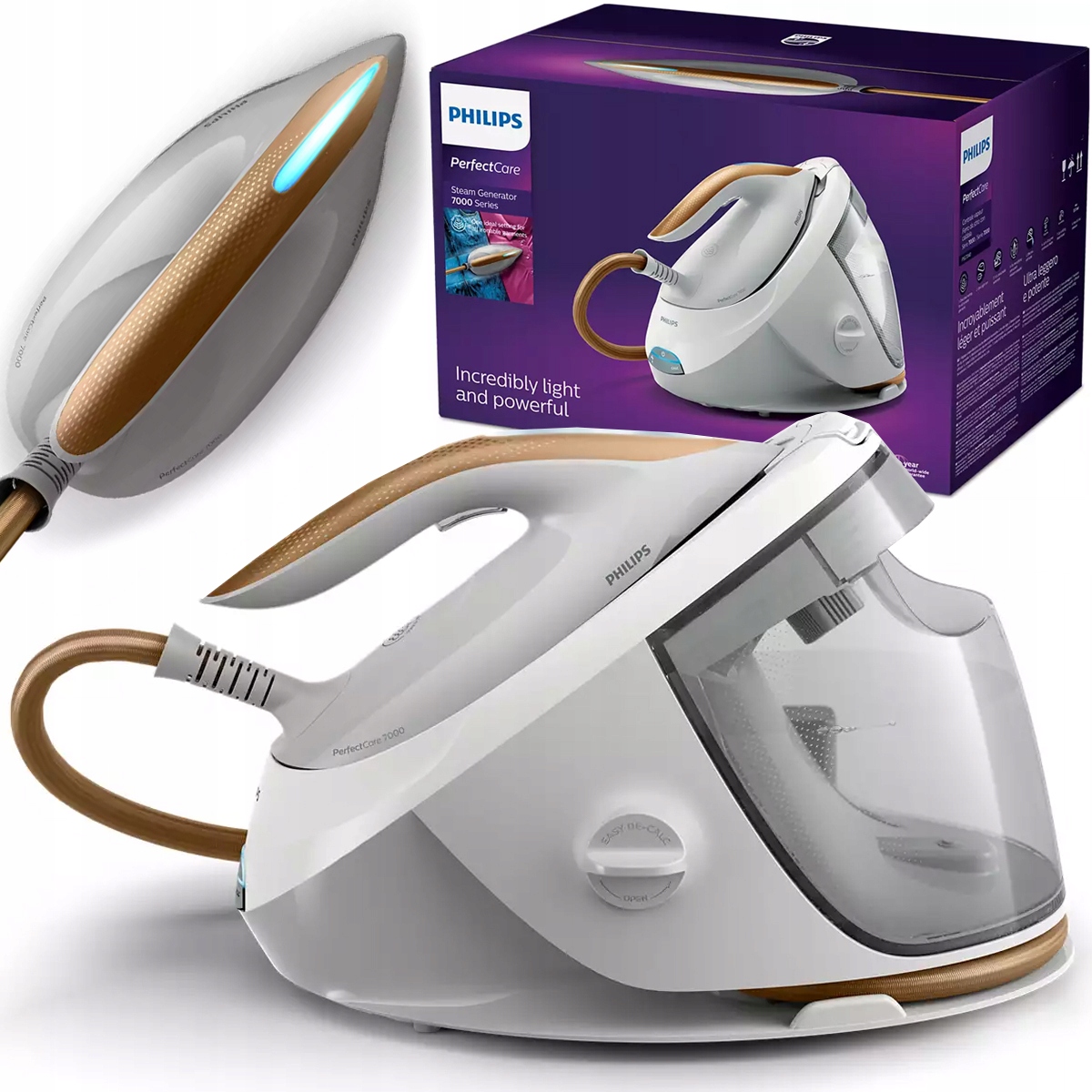 Generátor pary Philips PerfectCare 7000 PSG7040/10 Parná stanica