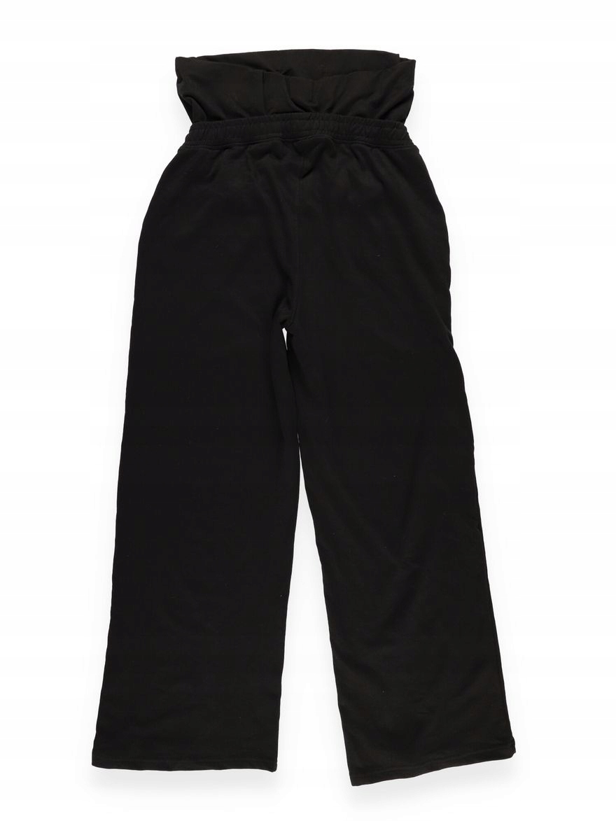 Boohoo L CIĄŻOWE SPODNIE DRESOWE PROSTA NOGAWKA