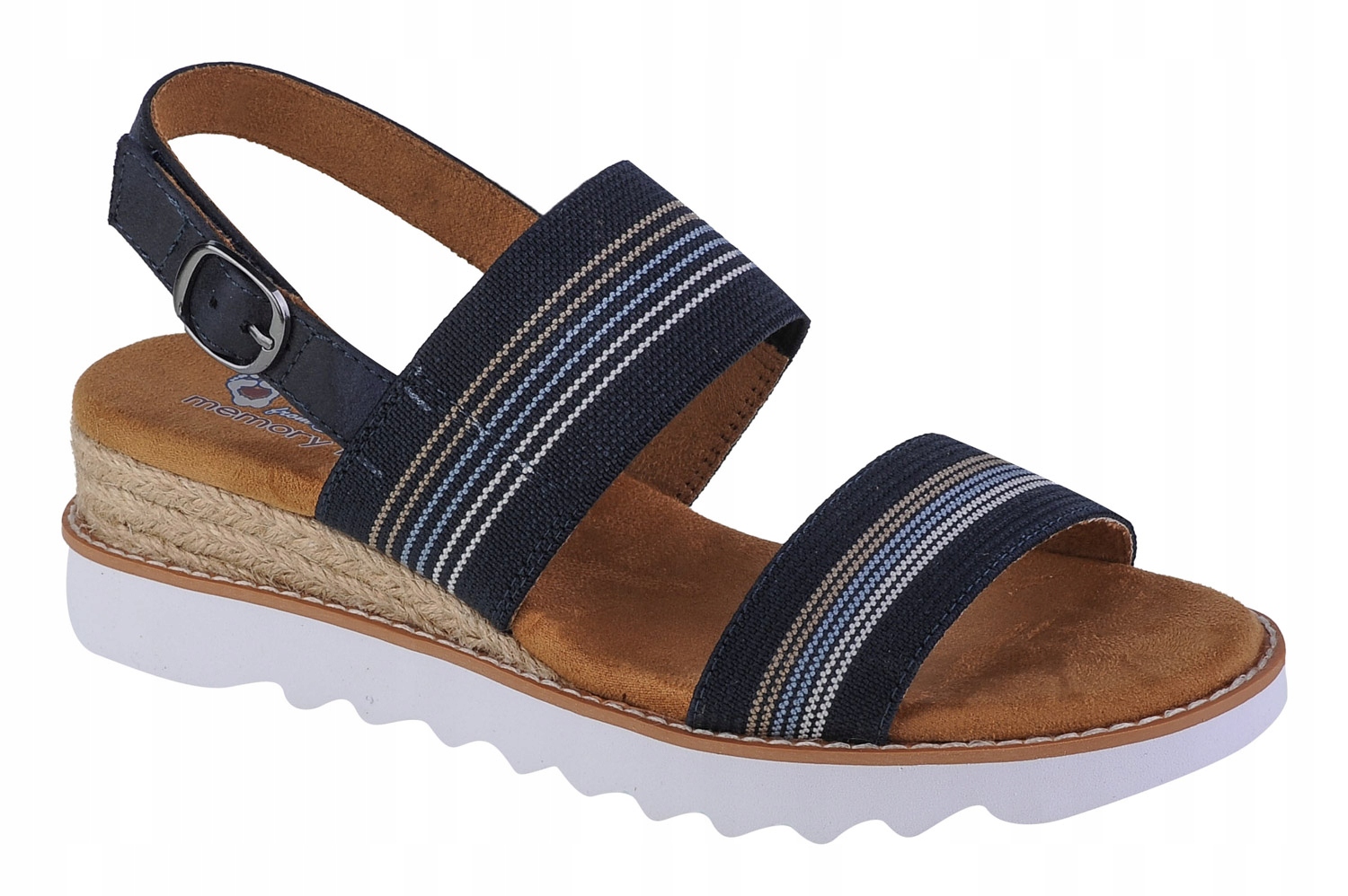 Skechers Desert Kiss Hi Tea Time [41] Dámské sandály Látka Tmavě modrá