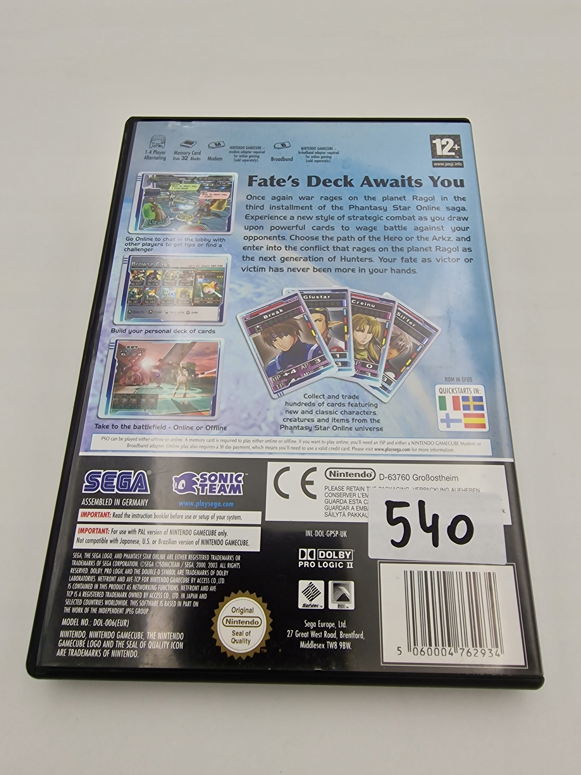 PHANTASY STAR ONLINE EPISODE III C.A.R.D REVOLUTIO Producent Nintendo