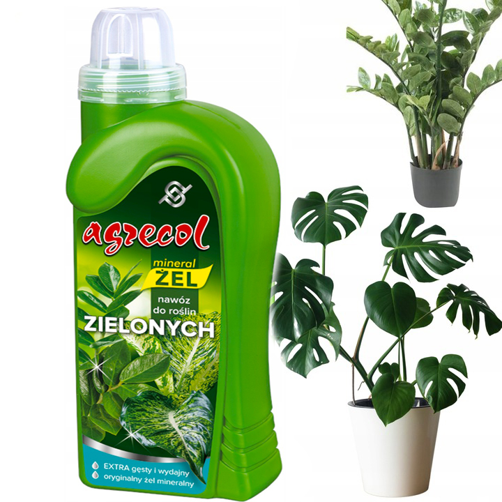 AGRECOL ODŻYWKA NAWÓZ ŻEL DO ROŚLIN ZIELONYCH 500 ML
