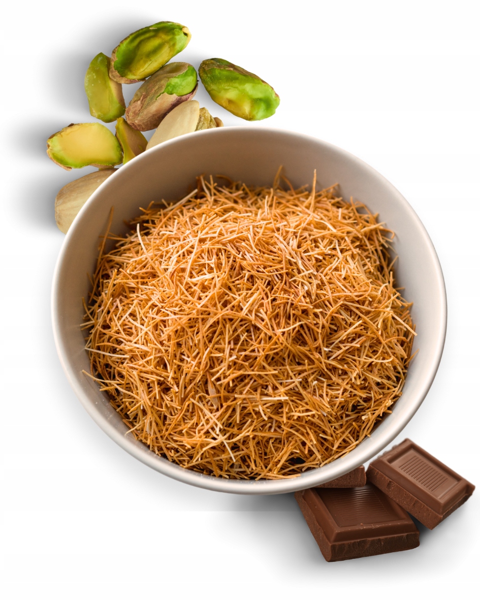 Ciasto Kataifi Kadayif 1000 g 1 kg Pro Dubajskou Čokoládu Hotové