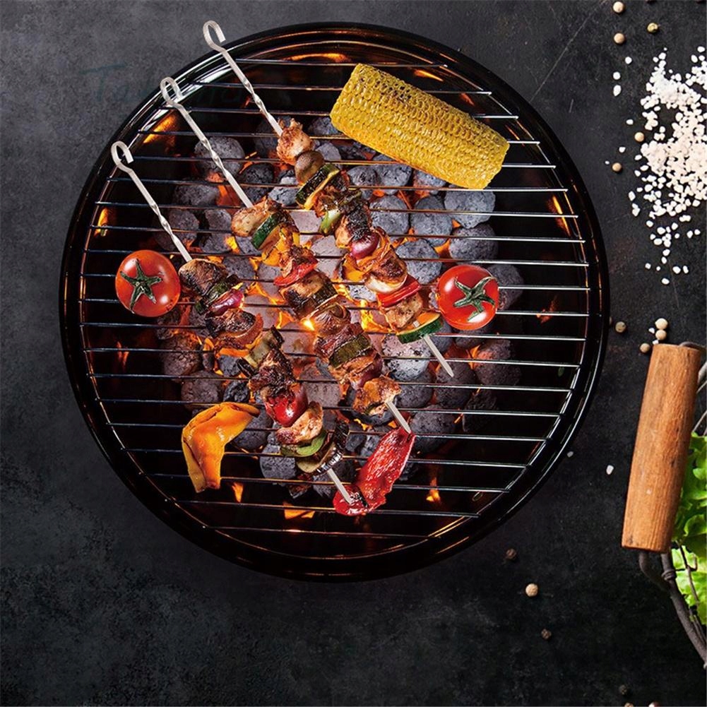 SZPIKULCE SZPILKI DO SZASZŁYKÓW MIĘSA 49CM 10SZT Długość 49 cm