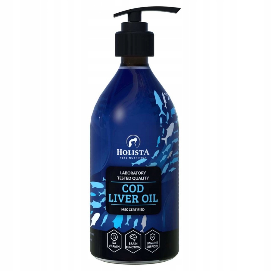 Levně Holista Tran z tresky pro psa a kočku 500 ml