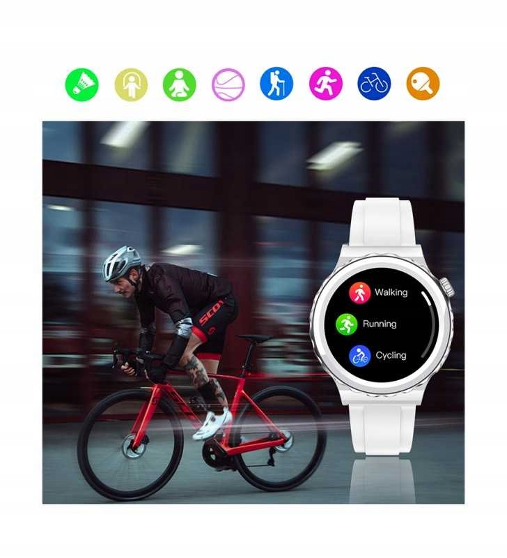 SMARTWATCH RUBICON RNCE92 DAMSKI ZEGAREK CERAMIKA Złącza USB typ A