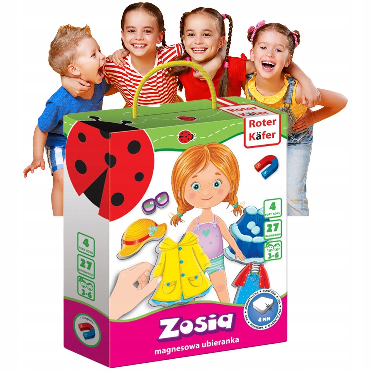 

Gra dla 5 Latka Edukacyjna Ubieranka Magnetyczna