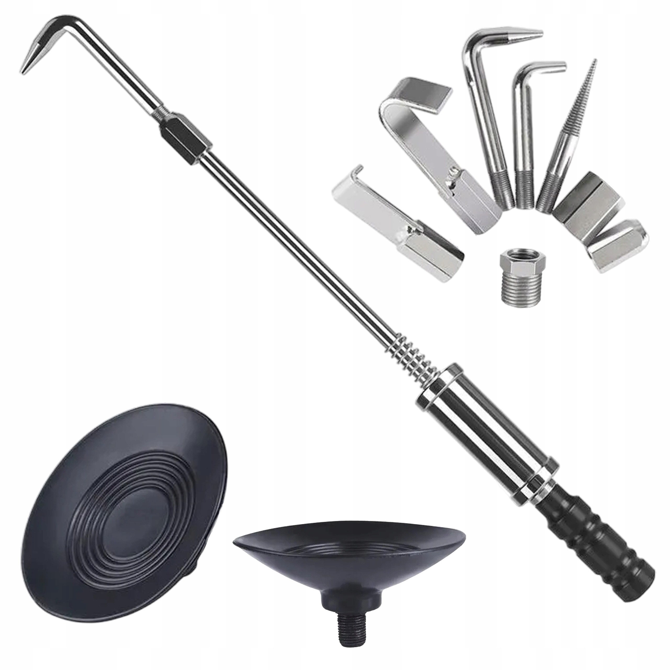 Setrvačné kladivo pro odstranění vytahování promáčklin na přísavky gumy