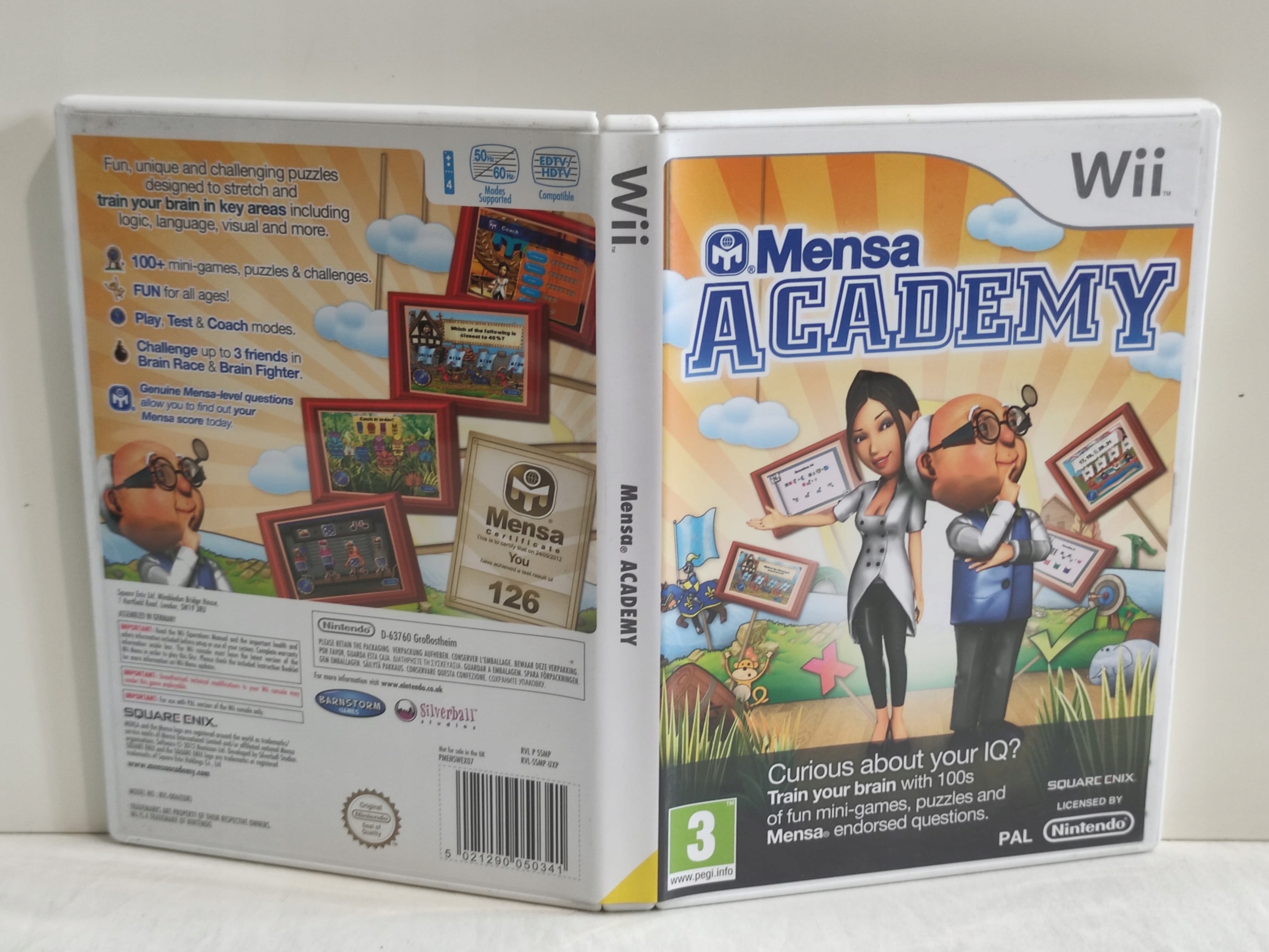 Mensa Academy Wii Tematyka logiczne