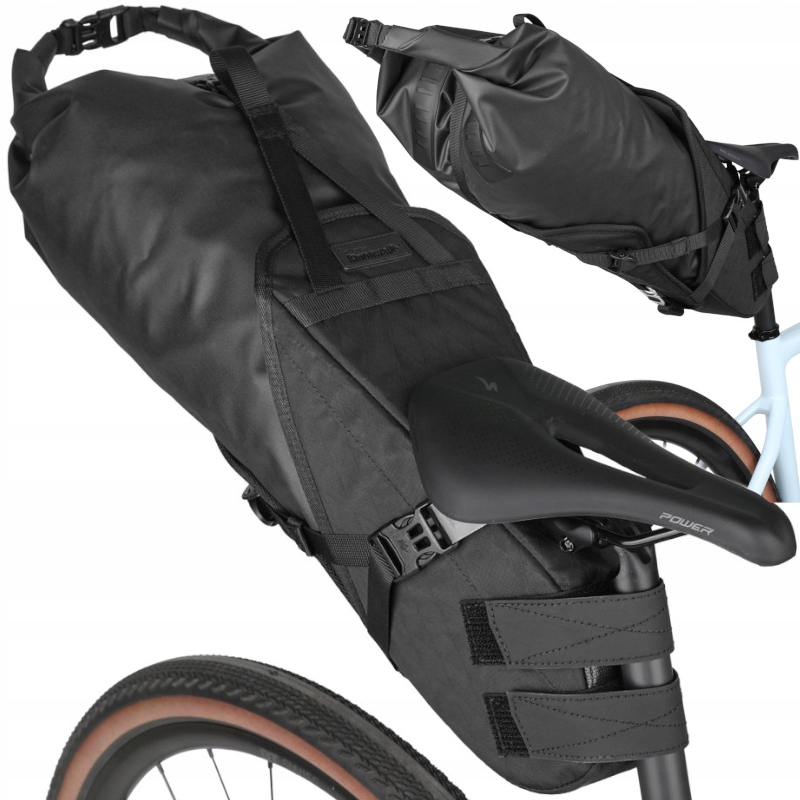 Rhinowalk Torba Rowerowa Pod Siodełko Sakwa Podsiodłowa Uprząż Zawór 14L