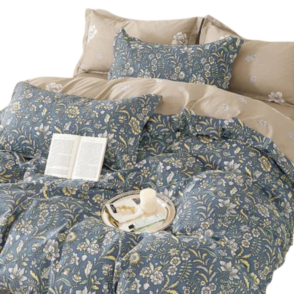 Pościel 160x200 bawełniana 100% naturalna komplet poszewki stonowane