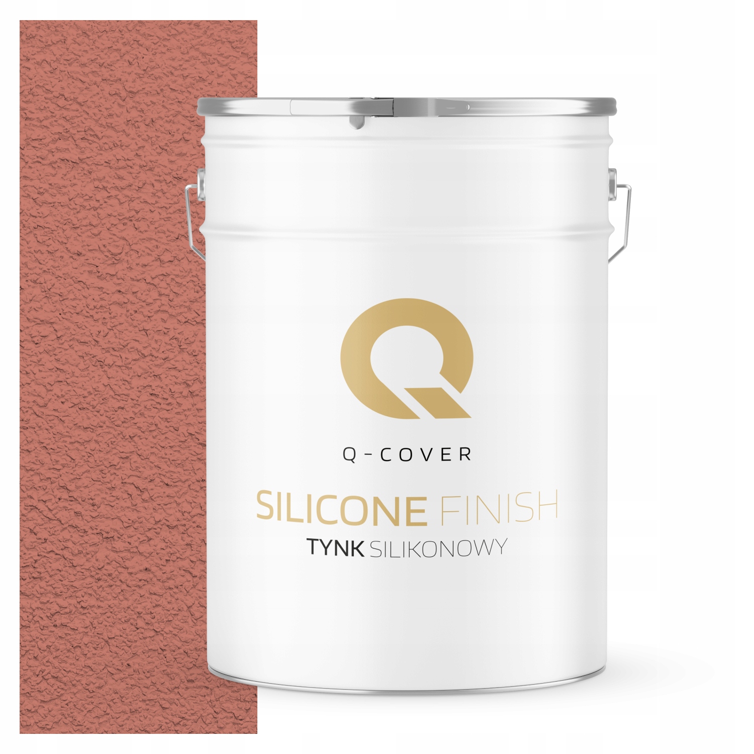 Fasádní Silikonová Omítka Lososová F315 25KG Beránek Granulace 2.0mm