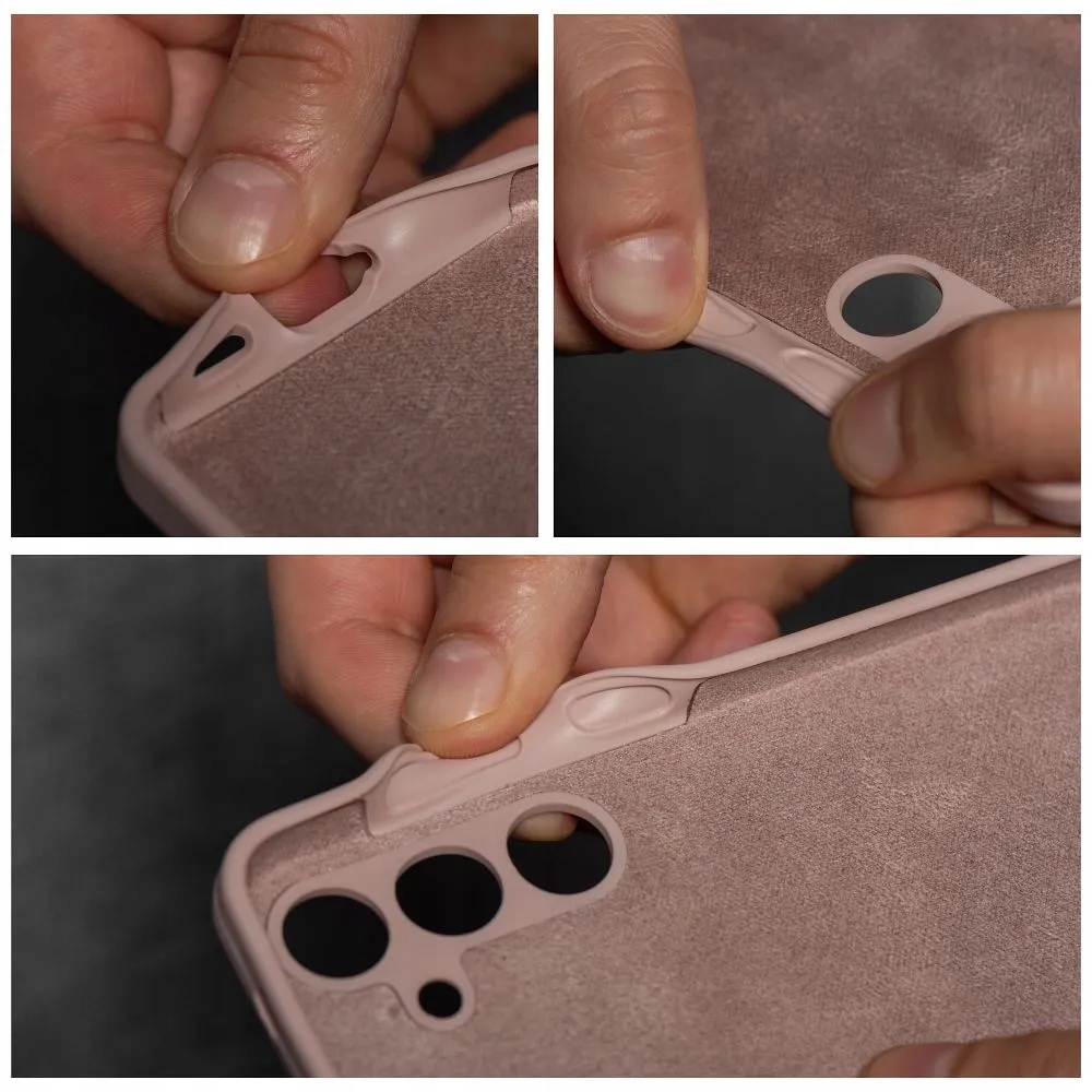 Futerał do Xiaomi Redmi Note 14S Silicone 2mm pudrowy róż