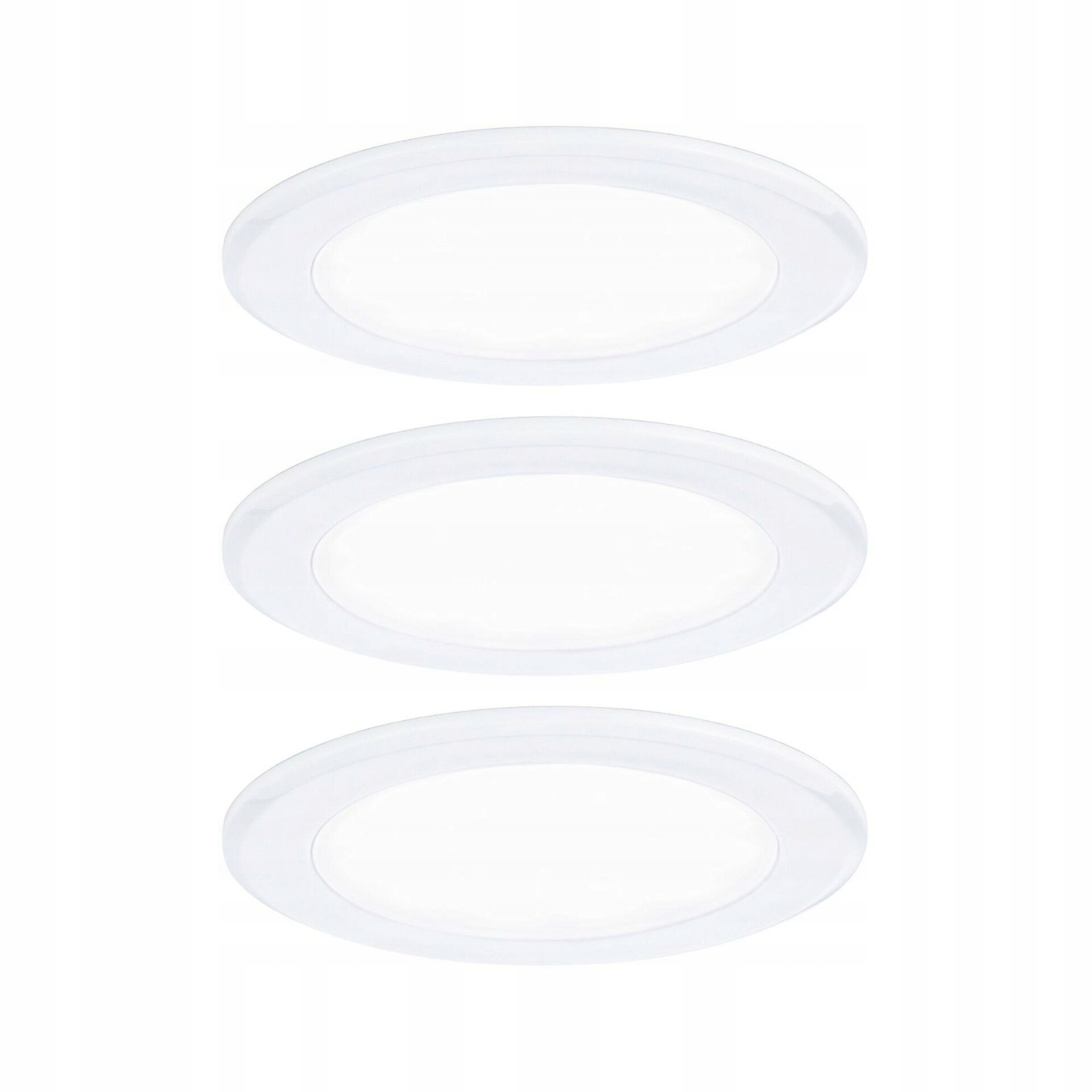Paulmann Led vestavná nábytková svítidla 3ks sada kruhové 65mm 4000K biela