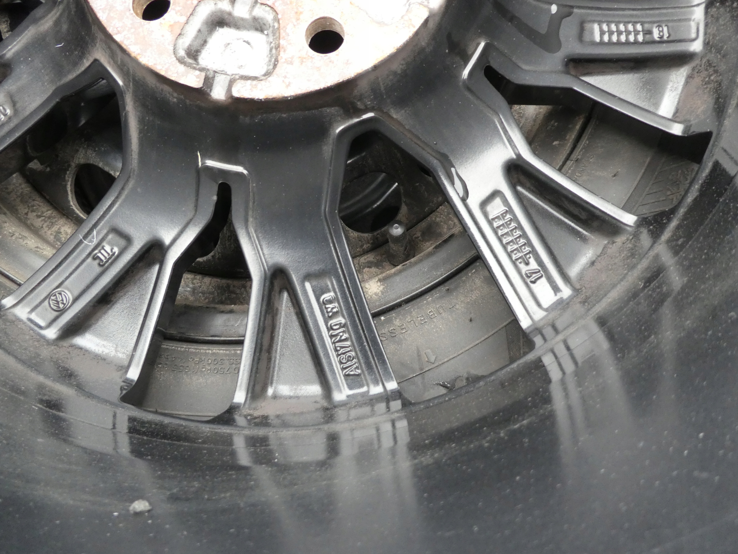 4X discs aluminium disc 7E0601025H VW T5 T6 5X120
