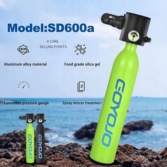 ZESTAW DO NURKOWANIA BUTLA 0,5L POMPKA TORBA SMYCZ Kod producenta 0,5L