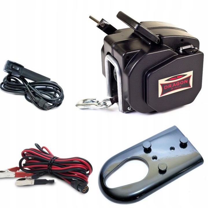 Dragon Winch Přenosný naviják Dwp 3500 1,6T 12V II Ocelová loď Lodě