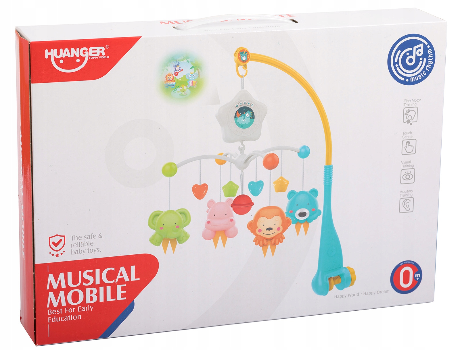 KARUZELA DO ŁÓŻECZKA PROJEKTOR POZYTYWKA MUZYKA Płeć chłopcy dziewczynki