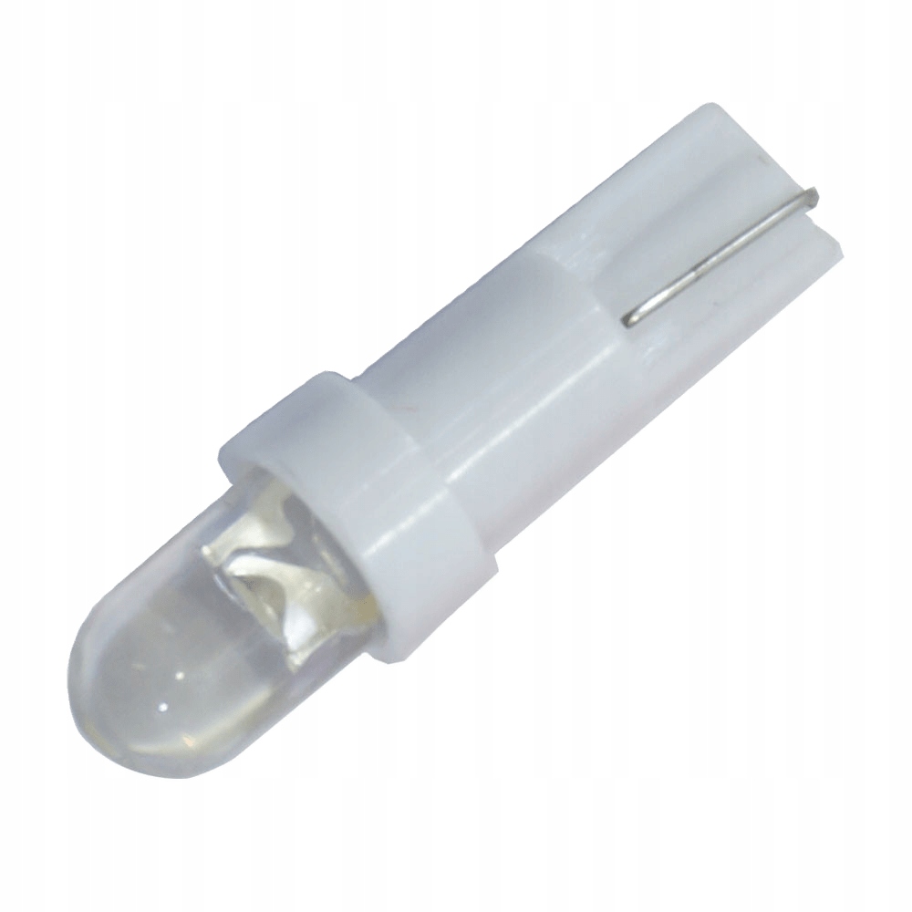 1x Biała Żarówka T5 W1.2W W2W Clear 1 Smd 12V do zegarów licznika deski