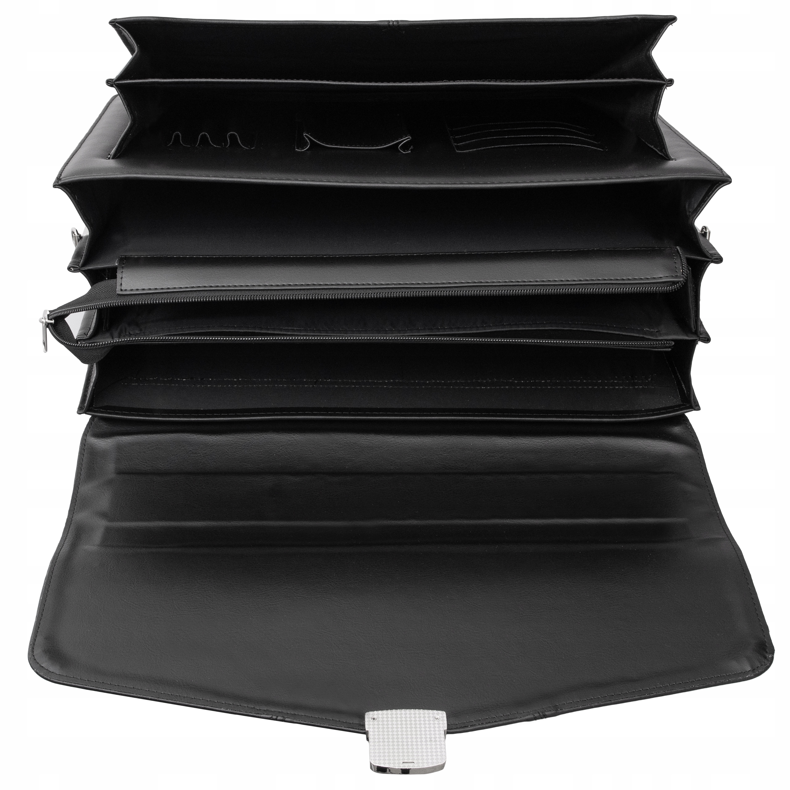 Teczka Aktówka męska pojemna T17 czarna Płeć mężczyzna