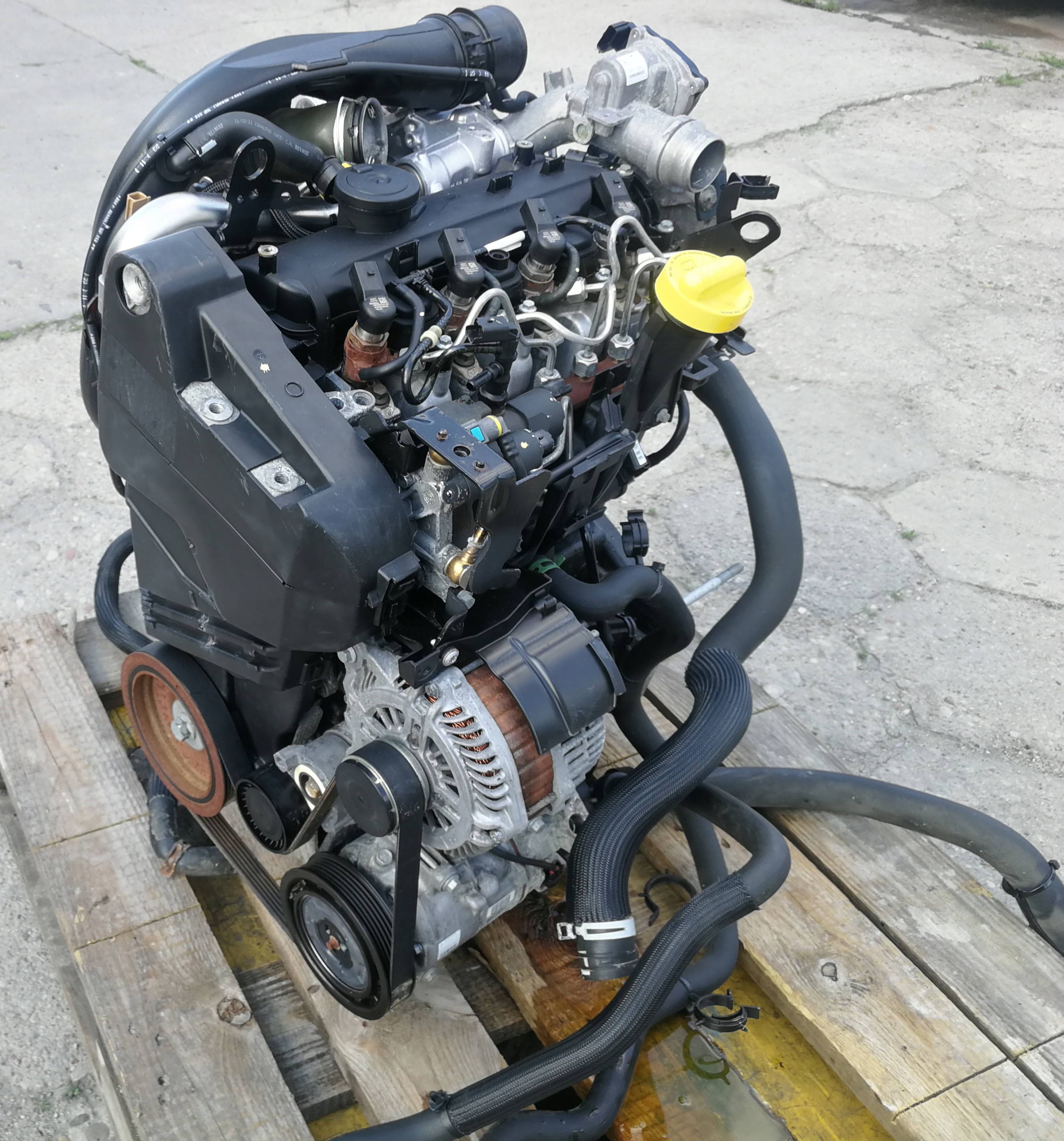 K9K-837 silnik kompletny RENAULT MEGANE III 3 SCENIC DACIA NISSAN 1,5 DCI