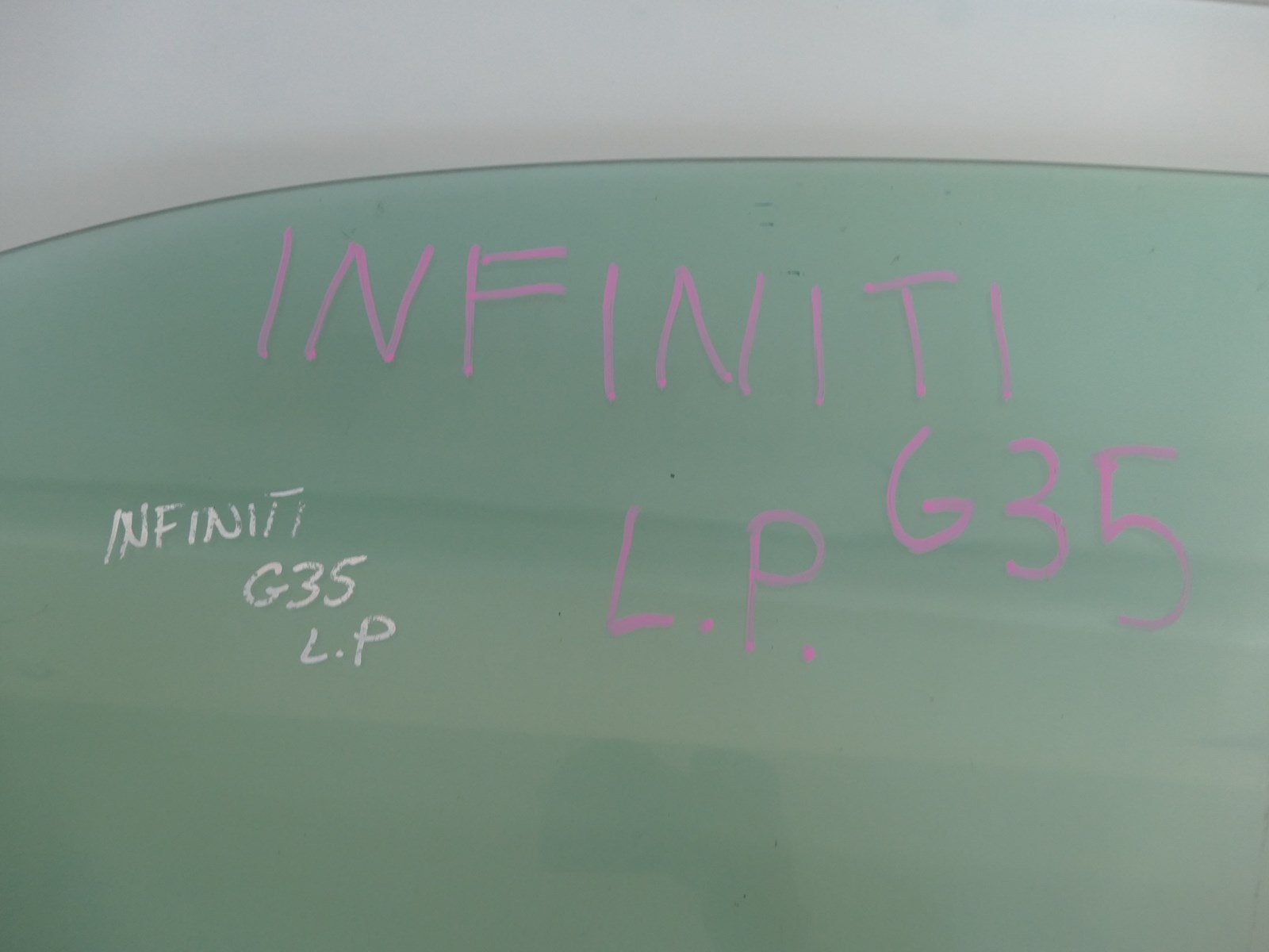 INFINITI G35 sedan window door left front
