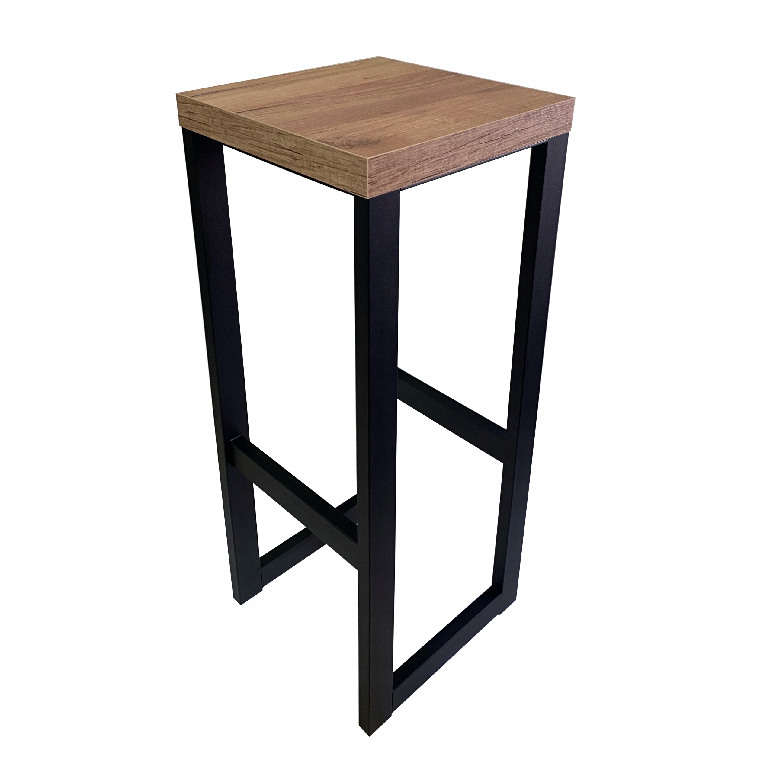 

Loft Stołek Hoker Kuchenny Metalowy Solidny 75cm