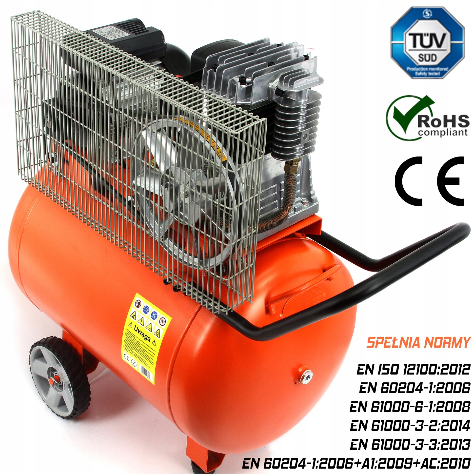 KOMPRESOR olejowy BJC sprężarka CICHY super 100 % Moc (kW) 2.2 kW