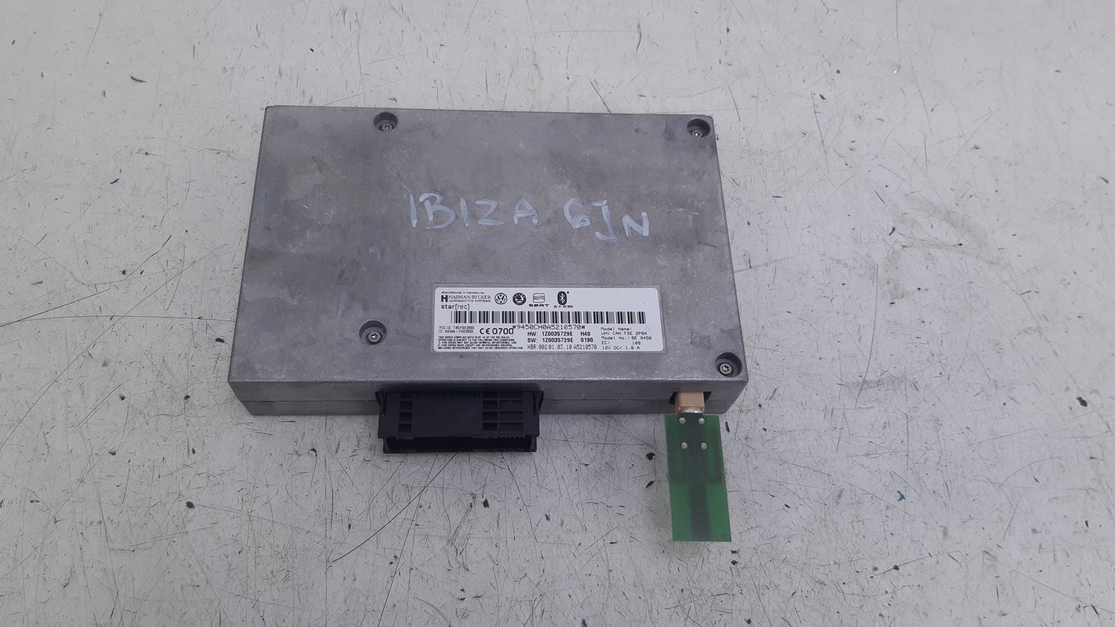 modulo bluetooth Seat Ibiza IV 6J 1,4 16V
