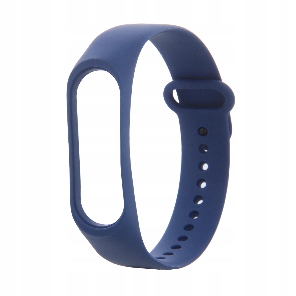 Telforceone Opaska Pasek Silikonowy Do Xiaomi MI Band 5 6 Granatowy