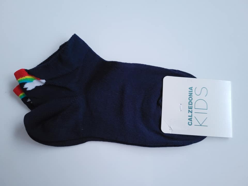 

Skarpetki Calzedonia Tęcza stopki navy 28-32 Kids
