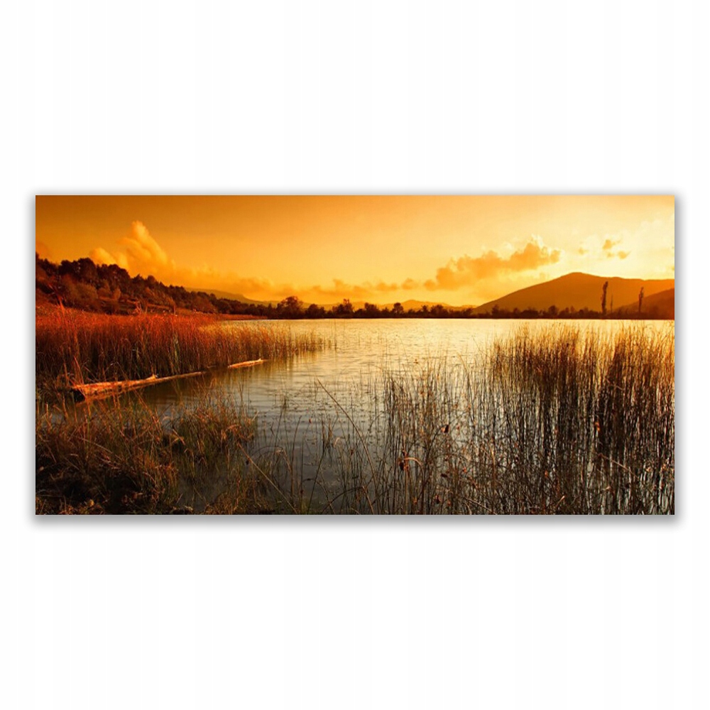 

Fotoobraz wiszący 120x60 Jezioro Krajobraz Zachód