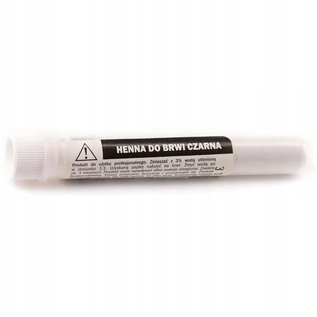

Henna proszkowa do brwi Kama 10 ml czarna krakowsk