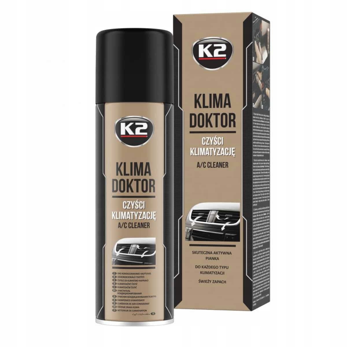 K2 KLIMA DOKTOR 500ML ODGRZYBIANIE KLIMATYZACJI