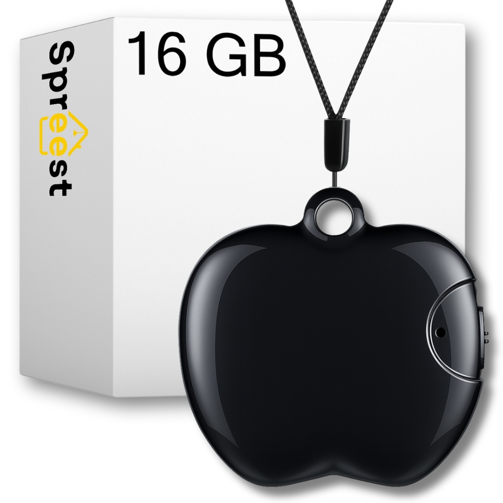 Špionážní Diktafon Mini Digitální Odposlech Malý 16GB Přívěsek Na Klíče Skrytý Přívěsek