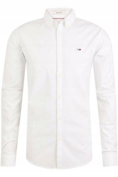 Biała koszula męska Tommy Hilfiger, Rozmiar M