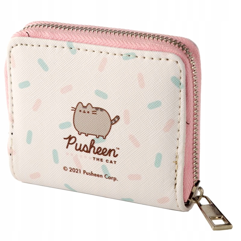Portfel zamykany na suwak Kot Pusheen Foodie biały EAN (GTIN) 5055071769979