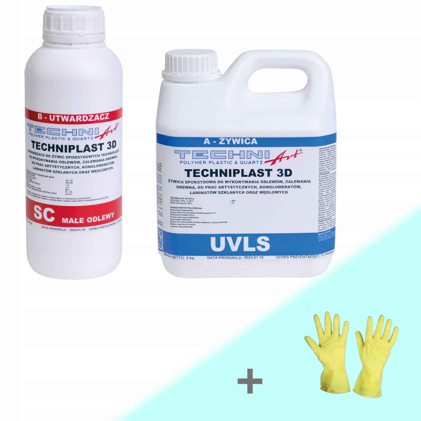 Čistá epoxidová pryskyřice pro odlitky 2.8 kg