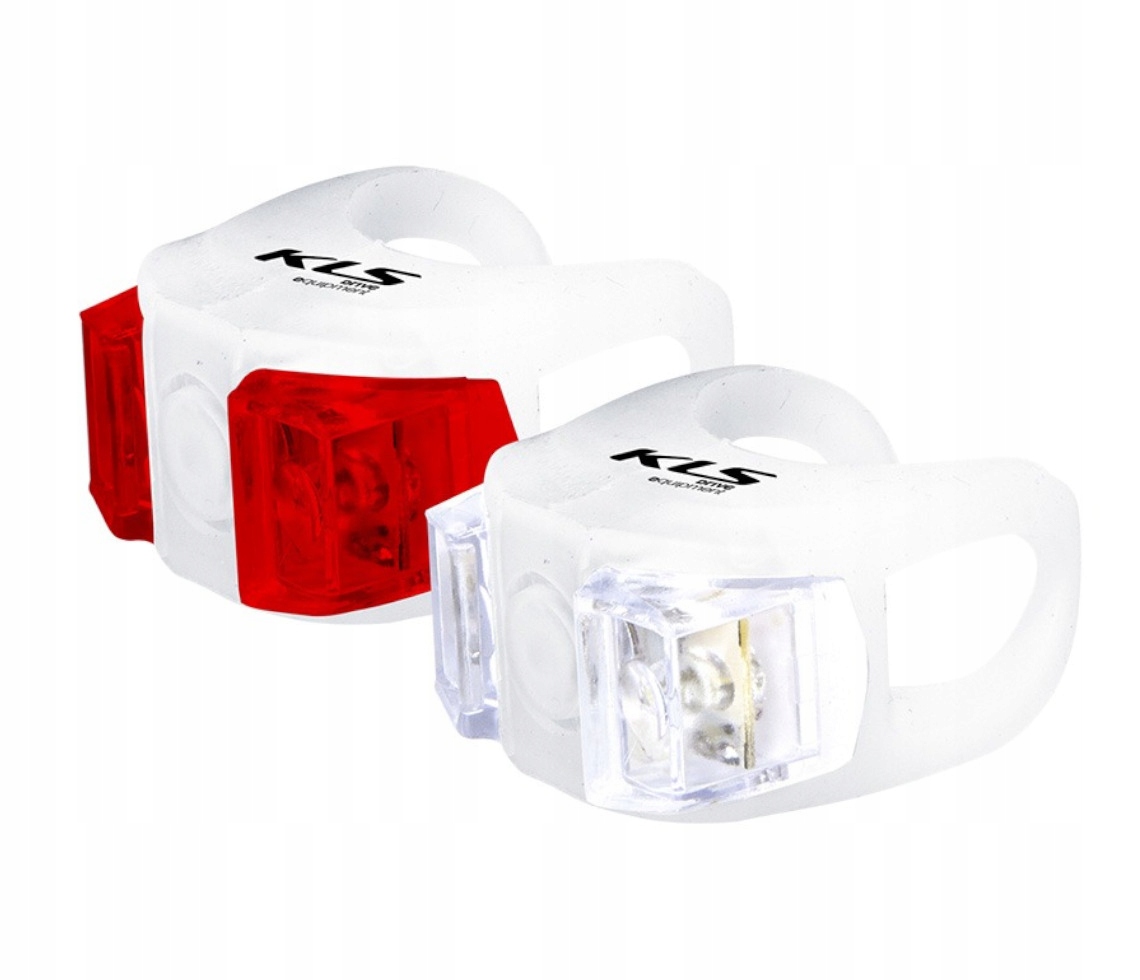 Lampki tył przód KELLYS TWINS Silikonowy zestaw ba