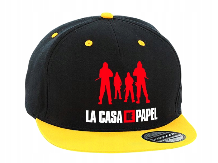 

Dom Z Papieru Casa De Papel Czapka Snapback Reg