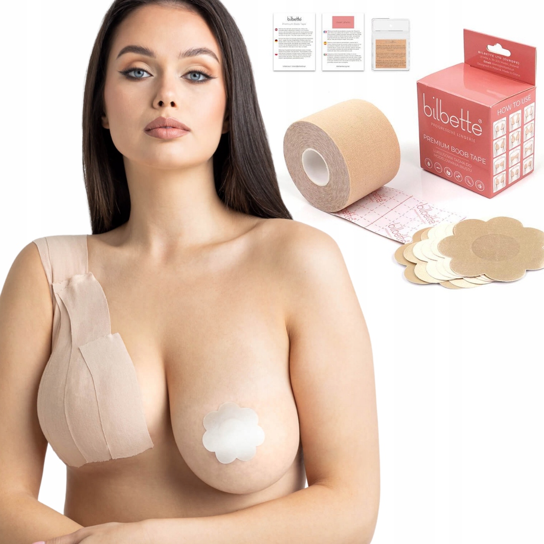 

Boob Tape modelowanie biustu dekolt gołe plecy